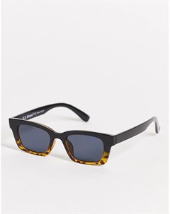 Черные квадратные солнцезащитные очки в стиле унисекс Aj morgan