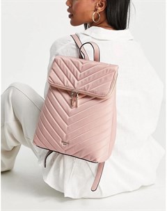 Розовый рюкзак на подкладке с шевронным узором Dune