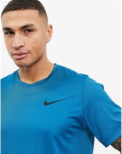 Синяя футболка Dri FIT Hyperdry Nike training