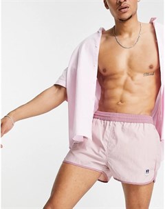 Розовые шорты для плавания Boss x Russell Athletic Jaco Boss bodywear