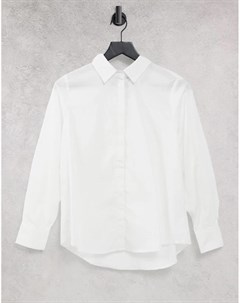 Белая классическая поплиновая рубашка Y.a.s