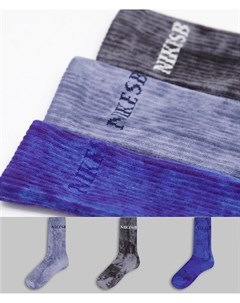 Набор из 3 пар выбеленных носков Everyday Max Nike sb