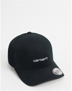 Кепка черного белого цвета Carhartt wip