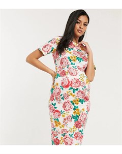 Платье миди с цветочным принтом ASOS DESIGN Maternity Asos maternity