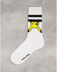 Спортивные носки с дизайном Пикачу Pokemon Asos design