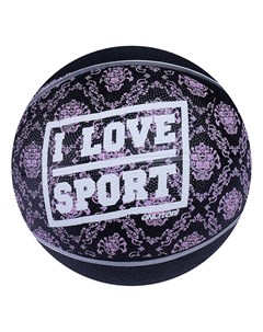 Мяч баскетбольный i love sport размер 6 pvc бутиловая камера 450 г Onlitop