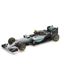 Машинка металлическая Формула 1 Mercedes F1 W07 Hybrid 2016 6 Nico Rosberg 1 18 Bburago