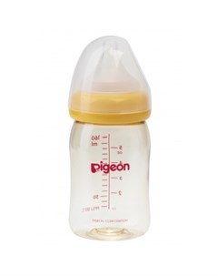 Бутылочка для кормления SofTouch Peristaltic PLUS 160 мл желтый Pigeon