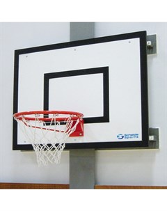 Щит баскетбольный фиксированный 120х90 см 1620023 Schelde sports