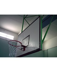 Щит баскетбольный игровой фанера 18 мм 180х105 см на металлической раме IMP A05 Atlet