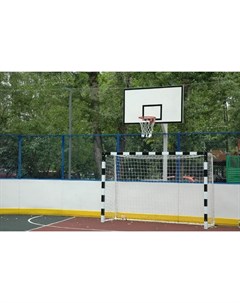 Щит баскетбольный антивандальный металлический игровой 180х105 см IMP A07 Atlet