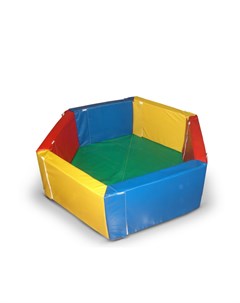 Сухой бассейн разборный шестиугольный расчитан на 800 шариков 2283 Фси
