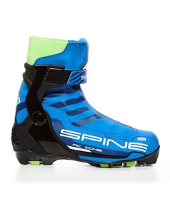 Лыжные ботинки SNS RC Combi 486 синий черный салатовый Spine