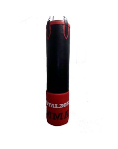Боксерский мешок MMA TLBK GT ММА L 150 см D 35 см черный с красным Totalbox