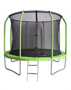 Батут 6FT 183 см с сеткой и лестницей зеленый BS6FTGR Bondy sport