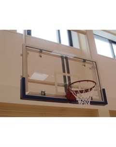 Щит баскетбольный игровой 180х105 см оргстекло 15 мм на металлической раме IMP A02 Atlet