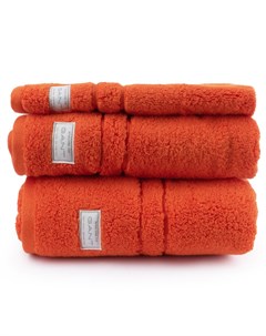 Полотенце махровое Organic Premium 50x100см цвет оранжевый Gant home