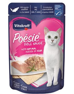 Влажный корм для кошек Poesie Adult Salmon 0 085 кг Витакрафт