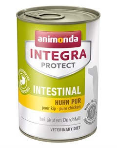 Влажный корм Integra Protect Intestinal с курицей при нарушениях пищеварения банка диета для собак 0 Animonda
