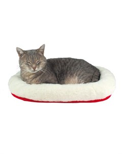 Лежанка для кошек Лежак красный красный 47x38 Trixie