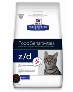 Сухой корм Prescription Diet z d Feline Low Allergen диета для кошек 2 кг Hill`s