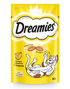 Лакомство для кошек подушечки с сыром 0 06 кг Dreamies