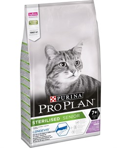 Сухой корм для кошек Sterilised feline Adult 7 with Turkey dry 10 кг Purina pro plan