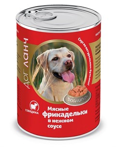 Влажный корм для собак Фрикадельки в нежном соусе Говядина 0 85 кг Dog lunch