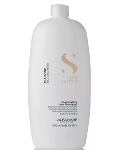 Шампунь для нормальных волос придающий блеск Diamond Illuminating Shampoo 1000 мл Diamond Alfaparf milano