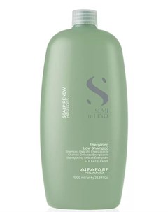 Энергетический шампунь против выпадения волос Scalp Energizing Low Shampoo 1000 мл Scalp Alfaparf milano