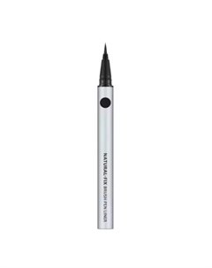 Подводка для глаз Natural Fix Brush Pen Liner черная 0 6 г Подводка Missha