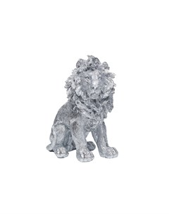 Статуэтка lion серебристый 34x42x22 см Kare