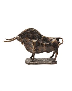 Статуэтка bull бронзовый 48x29x11 см Kare