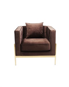 Кресло loft коричневый 84x75x72 см Kare