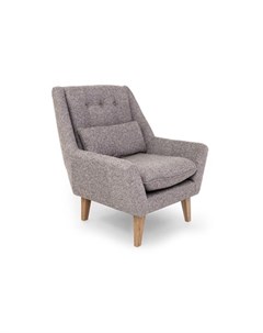 Кресло inspiration verdy серый 105x100x105 см Myfurnish