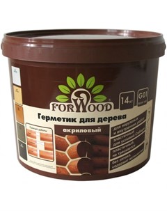 Герметик для дерева тик 14 кг Forwood