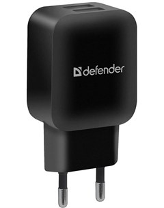 Зарядное устройство EPA 13 2xUSB Black 83840 Defender