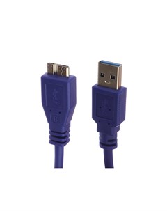 Аксессуар Cablexpert Pro USB 3 0 AM microBM 9P 50cm Blue CCP mUSB3 AMBM 0 5M Gembird