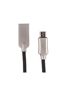 Аксессуар Cablexpert Platinum USB 2 0 AM microB 50cm Black CC P mUSB02Bk 0 5M Gembird
