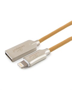 Аксессуар Cablexpert Platinum USB AM Lightning 1m Gold CC P APUSB02Gd 1M Gembird