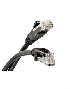 Сетевой кабель UTP cat 5e RJ45 50cm Black GL8160 Geplink