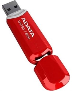 USB Flash Drive 64Gb UV150 Red AUV150 64G RRD Adata