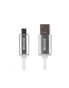 Аксессуар USB MicroUSB 1m White CB720 UMU 2A 10W Wiiix