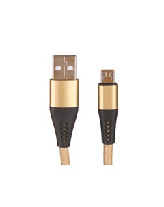 Аксессуар USB MicroUSB 1m Gold CB720 UMU 2A 10G Wiiix