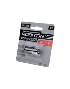 Батарейка CR123A Profi R CR123A BL1 13263 Robiton