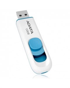 USB Flash Drive 32Gb C008 Classic White Blue AC008 32G RWE Adata