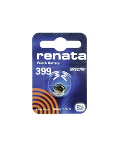 Батарейка R399 SR927W 1 штука Renata