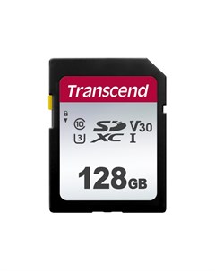 Карта памяти 128Gb SDC300S SDXC Class10 UHS I U3 V30 TS128GSDC300S Transcend