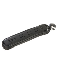 Удлинитель Mi Power Strip Sockets 3 USB 3 Black NRB4015CN Xiaomi