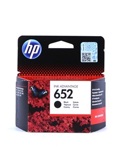 Картридж HP 652 F6V25AE Black для Deskjet Ink Advantage 1115 2135 3635 3835 4535 4675 Hp (hewlett packard)